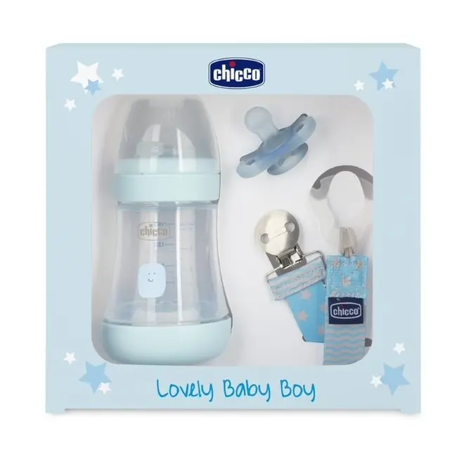 Chicco Set dárkový Perfect5 - modrý