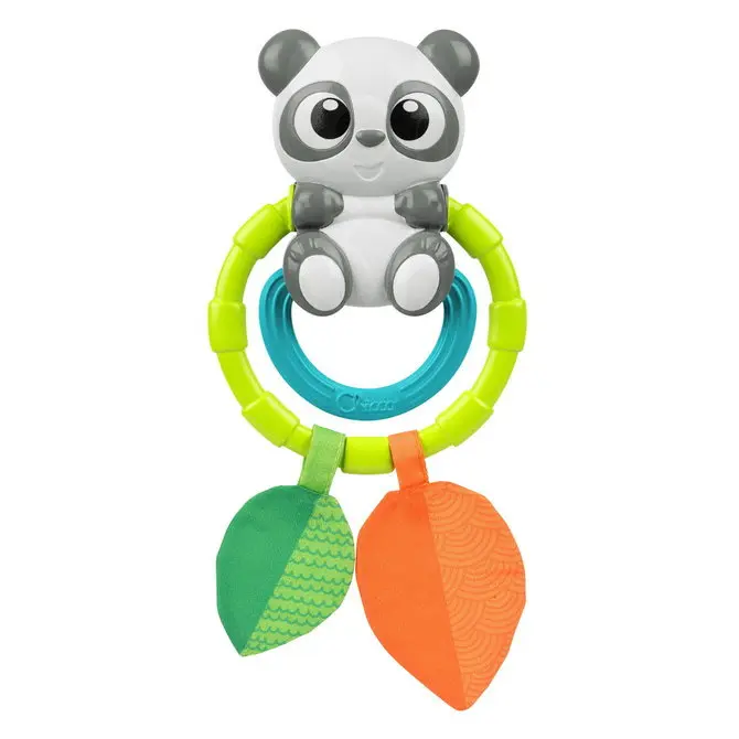 Chicco PANDA chrastítko a kousátko
