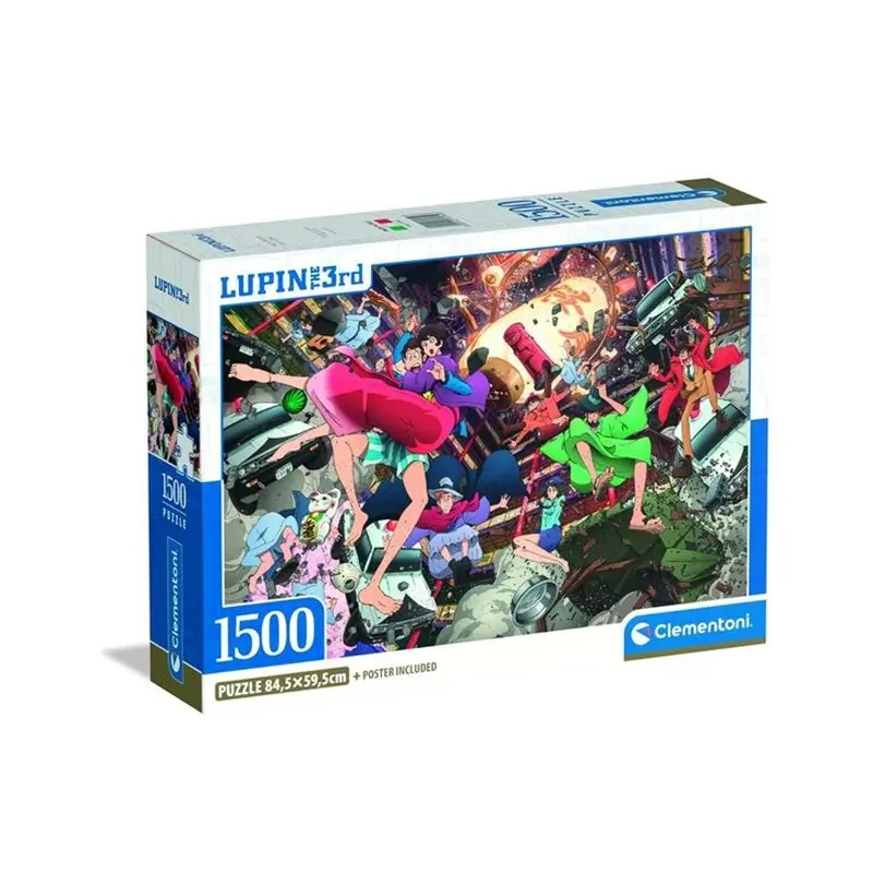 CLE puzzle 1500 Compact Lupin III 31749