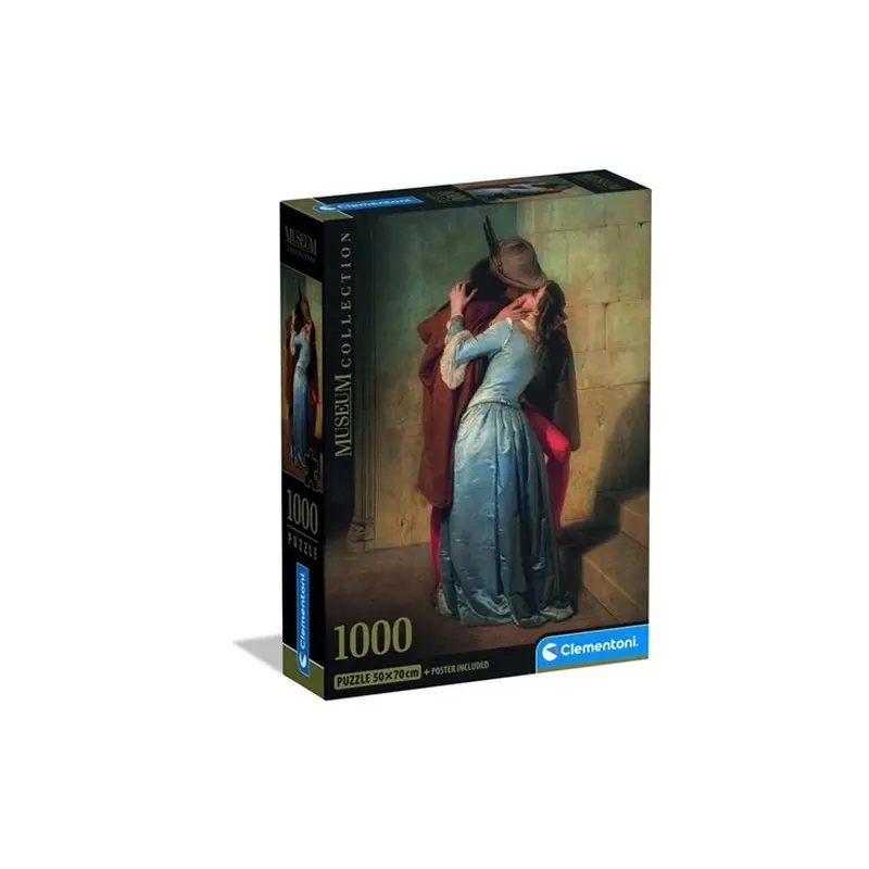 Clementoni puzzle 1000 compact Museum Hayes The Kiss