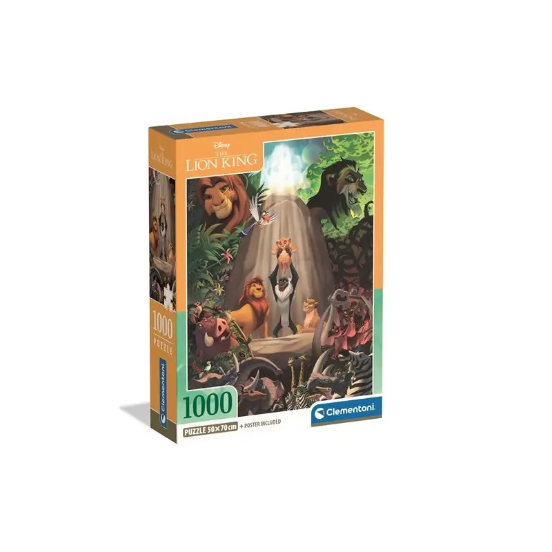 Puzzle 1000 Compact The Lion King CLE