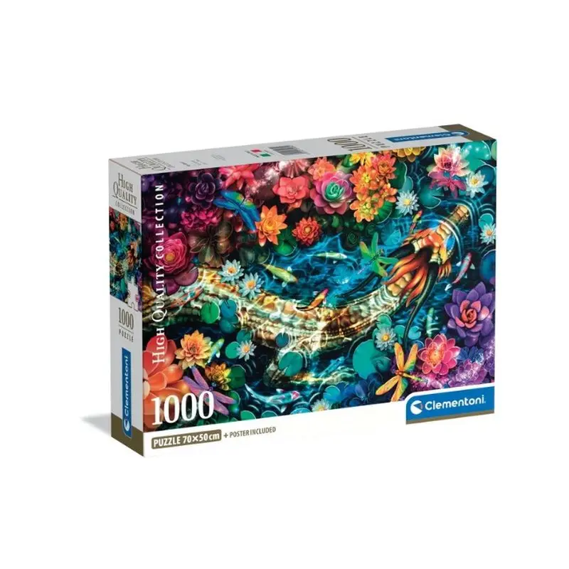Clementoni Puzzle 1000 Compact Koi River