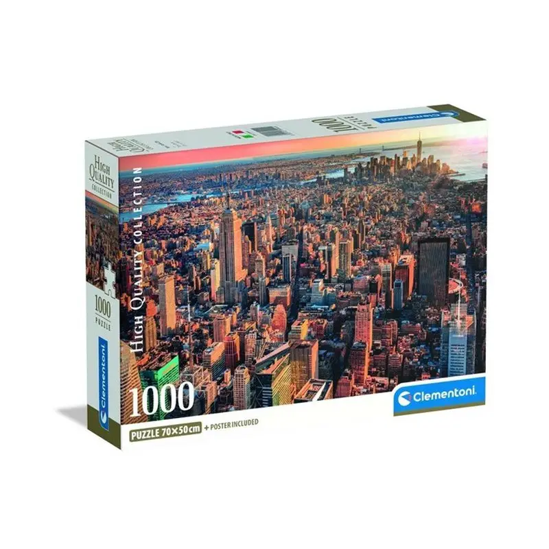 Clementoni Puzzle 1000 Compact New York City