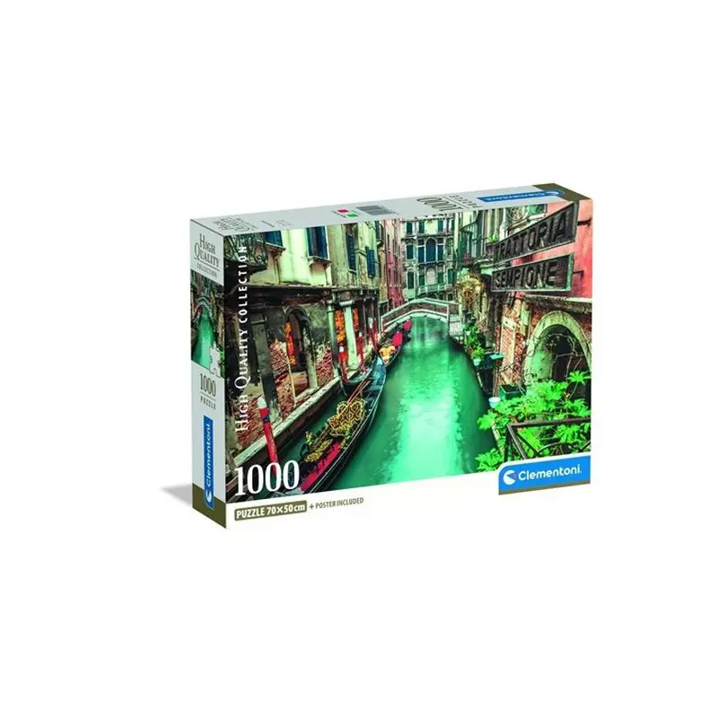 Clementoni Puzzle 1000 Compact Venice canal