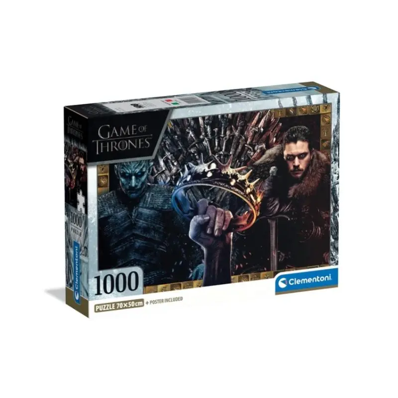 Clementoni puzzle 1000 Hra o trůny