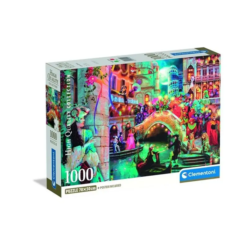 Clementoni Puzzle 1000 Compact Carnival Moon