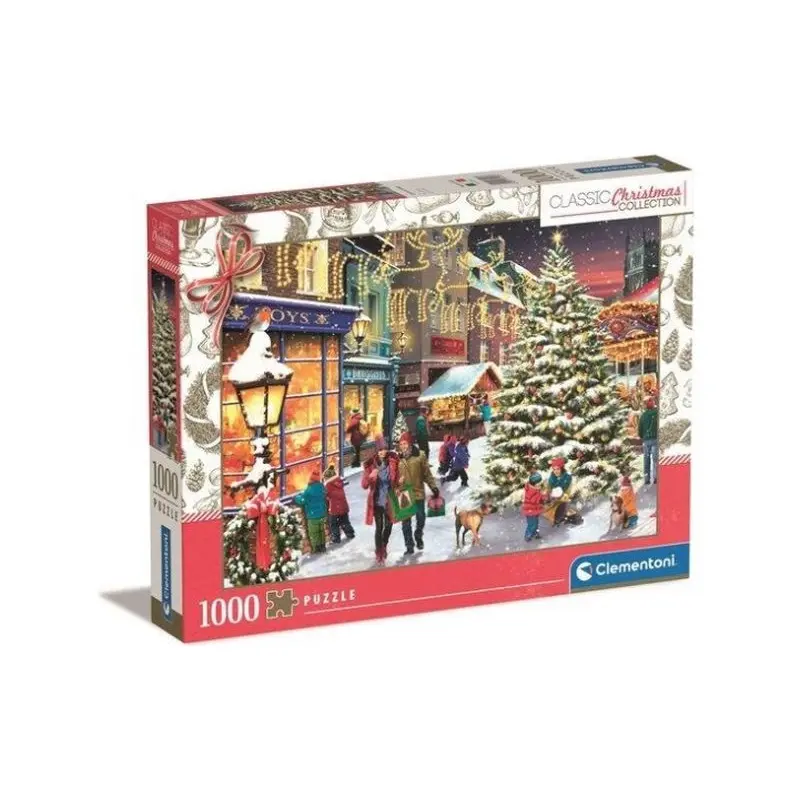 Clementoni Puzzle 1000 HQC Christmas Village