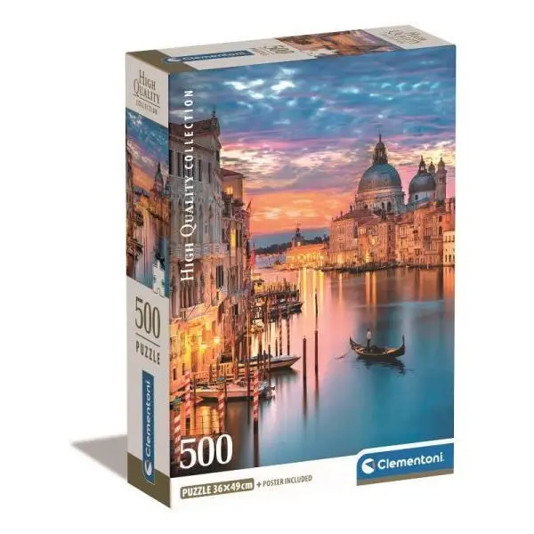 Puzzle Osvětlené Benátky 500 dílků