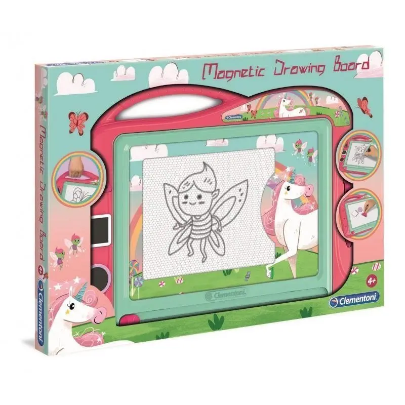 Clementoni : Magnetická tabulka jednorožec