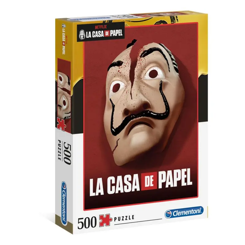 Clementoni Puzzle 500 dílků - Dom z Papieru
