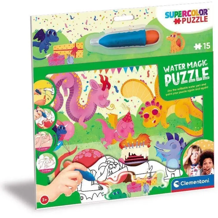 Clementoni : Puzzle Water Magic 15 ks - Dráčci