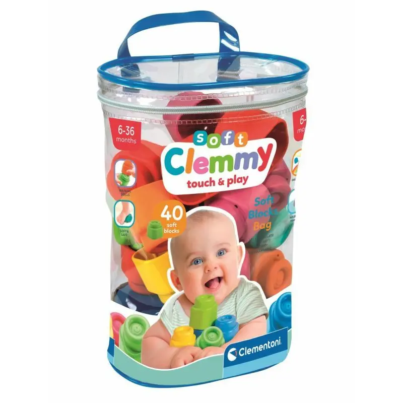 Clementoni Clemmy soft. sáček - 40 ks