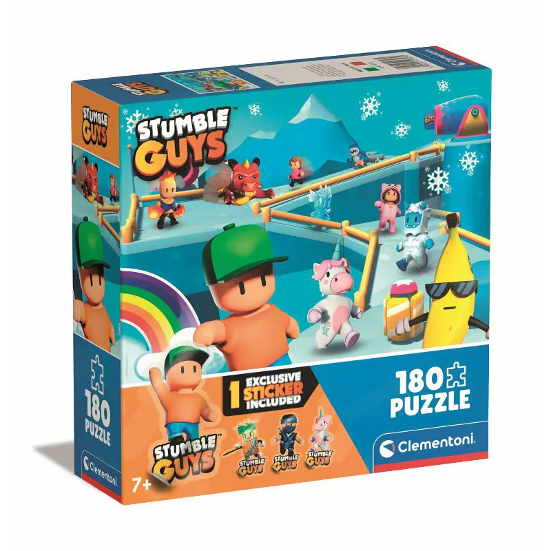 Clementoni Puzzle 180 Stumble Guys 29323