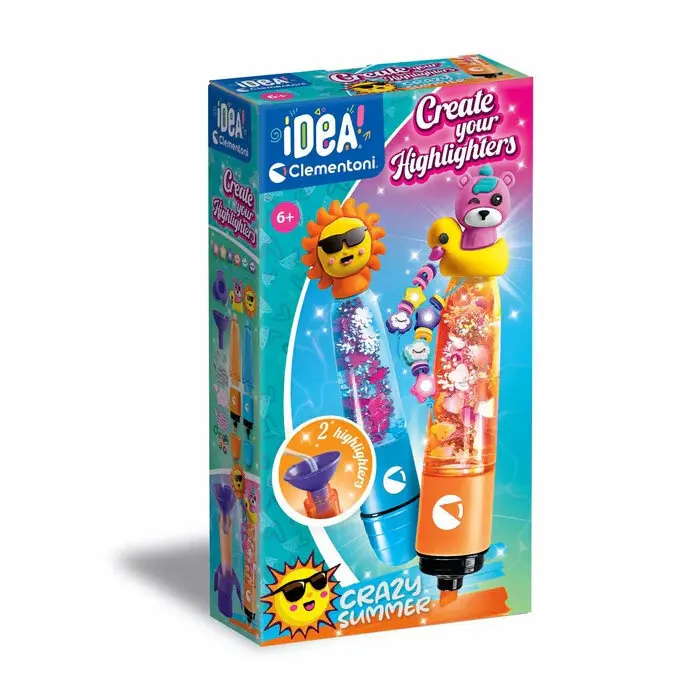 Clementoni Kreativní sada výroba zvýrazňovačů LÉTO