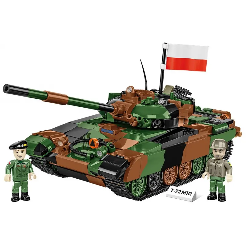 Cobi 2624 armed forces t-72 m1r (pl/ua), 1:35, 724 k, 2 f