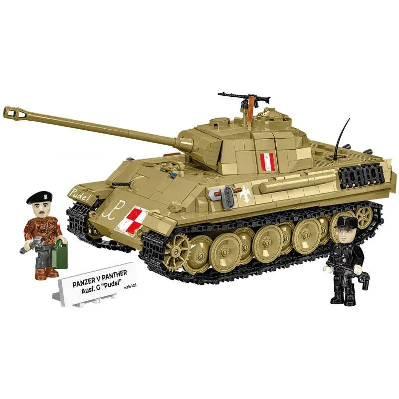 Cobi II WW Panzer V Panther Ausf. G "Pudel", 1:28, 1133 k, 2 f