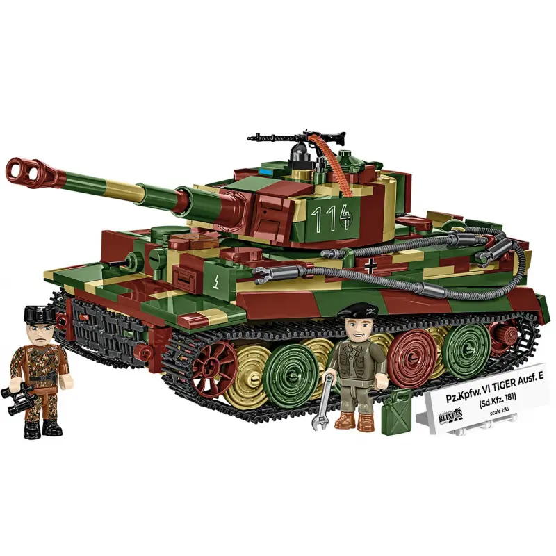 Cobi II WW PzKpfw VI Tiger Ausf E, 2v1, 1:35, 862 k, 2 f