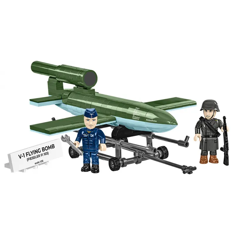Cobi 3135 ii ww v-1 flying bomb fi 103, 1:35, 265 k, 2 f