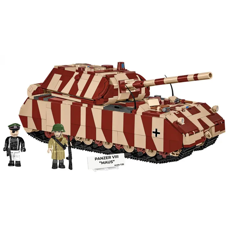 Cobi 3138 ii ww panzer viii maus, 1:35, 1353 k, 2 f