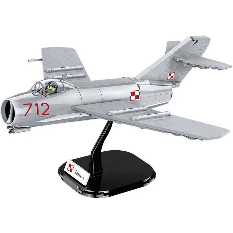 Cobi 5822 cold war lim-1 polish air force 1952, 1:32, 504 k, 1 f
