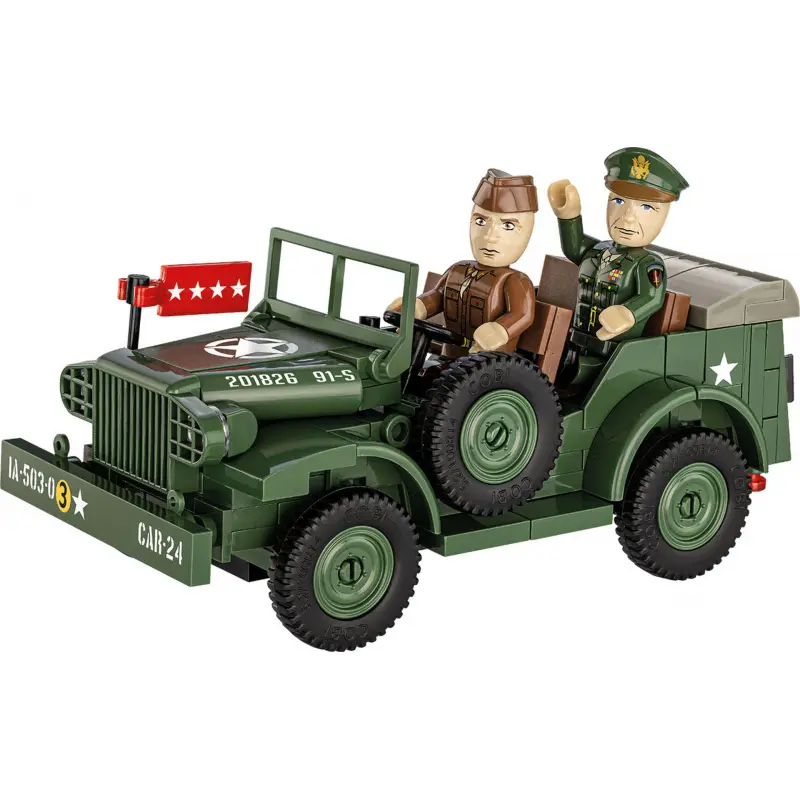 Cobi 3111 ii ww dodge wc-56, d-day, 1:35, 208 k, 2 f