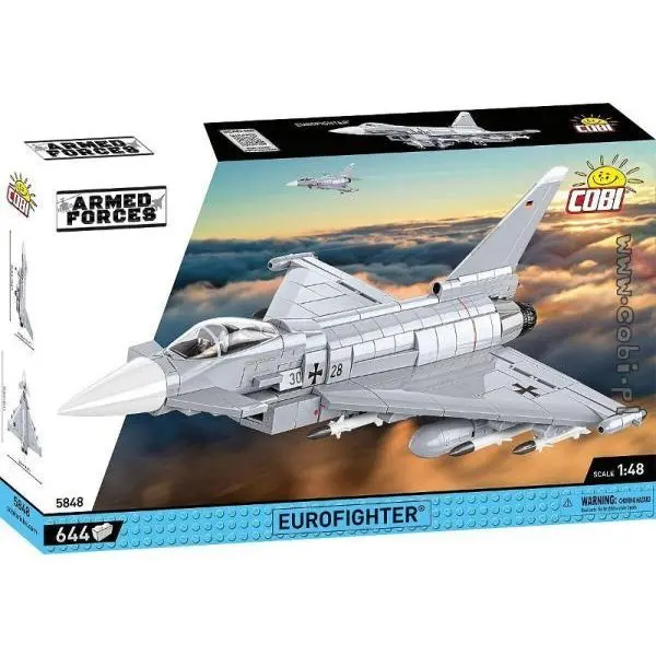 Cobi 5848 Ozbrojené síly Víceúčelový stíhací letoun EUROFIGHTER 644 ks