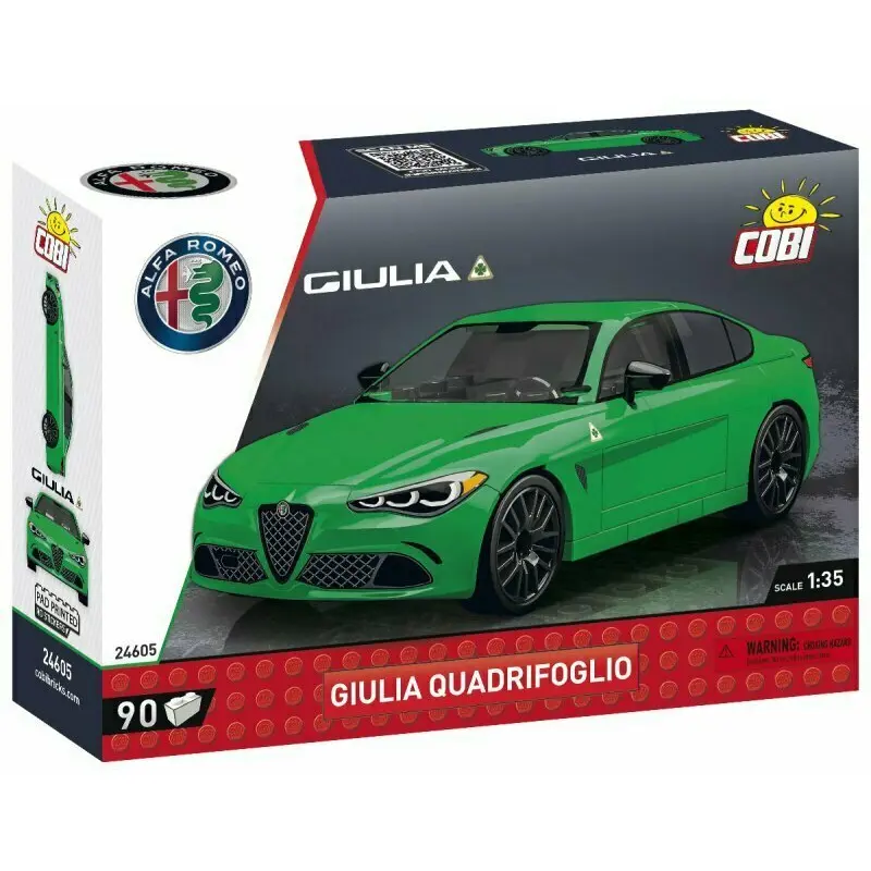 Cobi Alfa Romeo Giulia Quadrifoglio, 1:35, 90 k