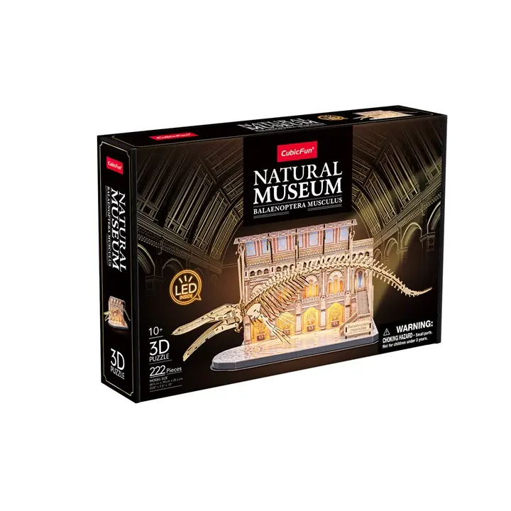 Cubic Fun puzzle 3D LED NatMus Pletval běluha