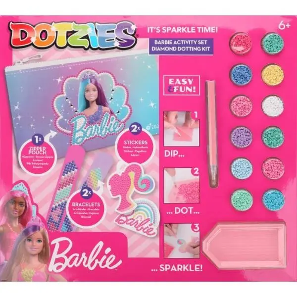 Diamond Dotz Barbie Activity set Diamantová mozaika
