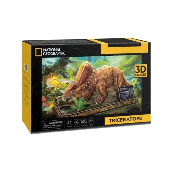 Triceratops 3D puzzle National Geographic DS1052 Cubic Fun