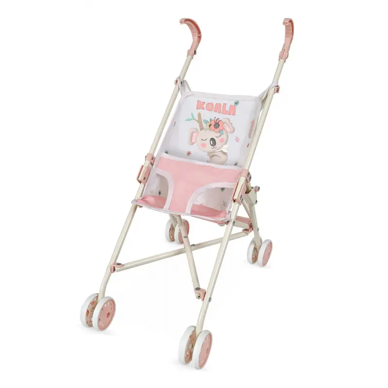 DeCuevas Toys Skládací kočárek pro panenky golfové hole DeCuevas Koala 56 cm