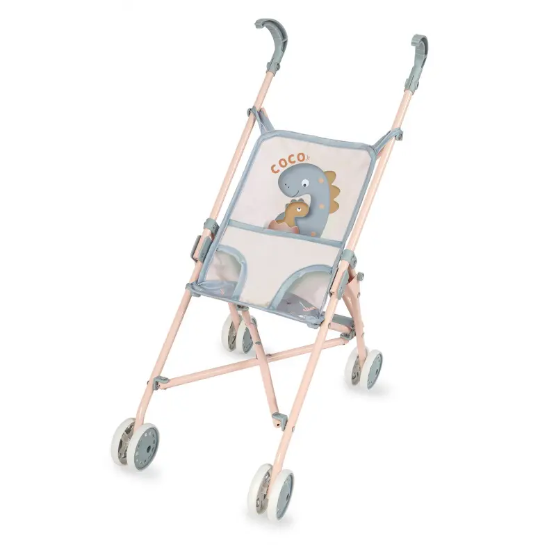 DeCuevas Toys Skládací kočárek pro panenky golfové hole Coco 56 cm DeCuevas