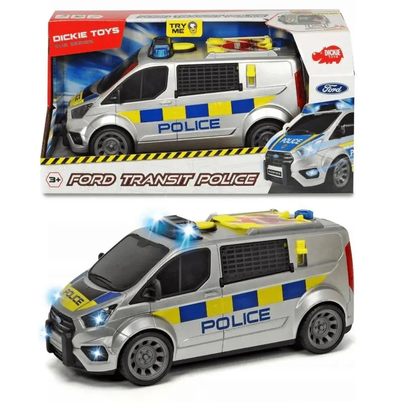 Dickie Policejní auto Ford Transit 28 cm