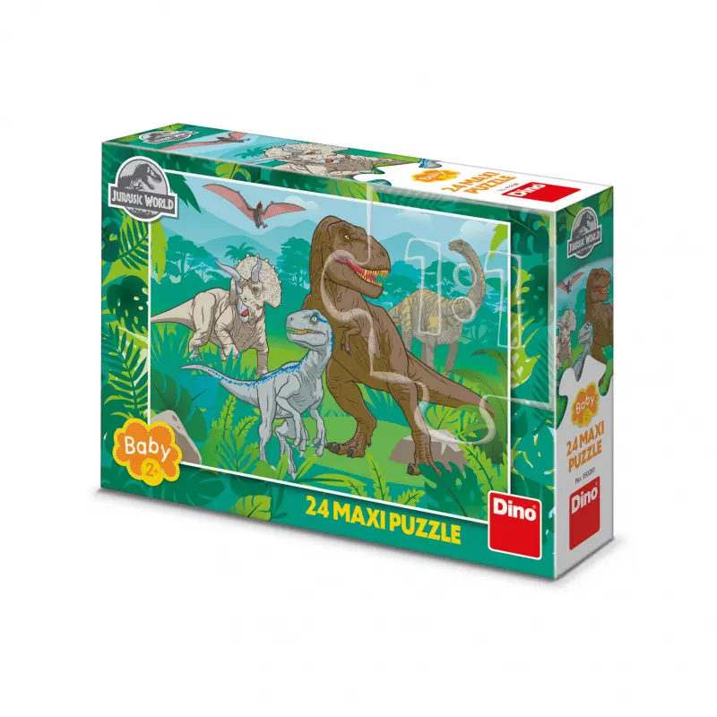 Dino Jurský park maxi 24 dílků