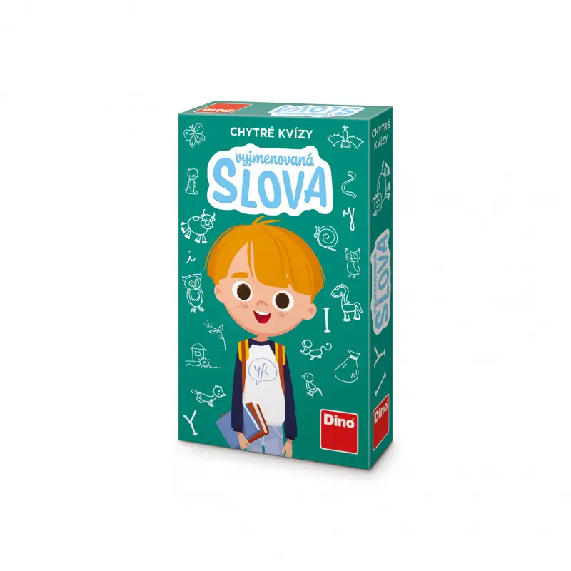 Dino chytré kvízy vyjmenovaná slova, naučná hra