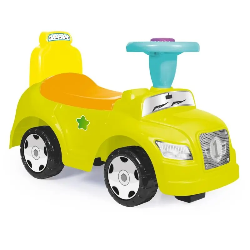Dolu Odrážedlo auto zelené 2 v 1