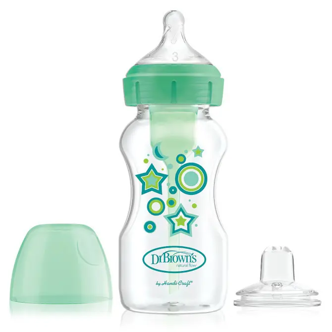 Dr. Brown´s Kojenecká láhev 270 ml zelená