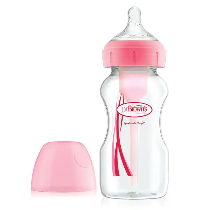Dr. Brown´s Kojenecká lahev 270 ml Options+ růžová