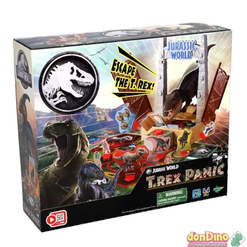 Jurassic World - t-rex panic