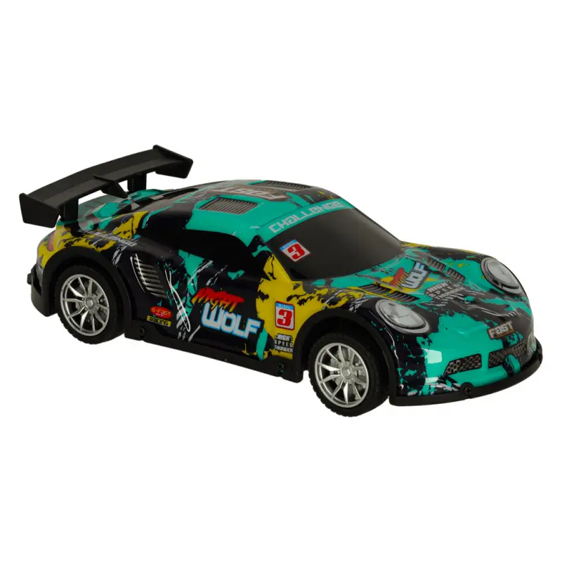 Auto RC sportovní modrozelené
