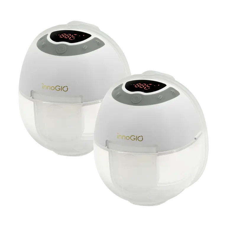 Innogio GIO-359 dvojitý mušlový elektrický odsávač mateřského mléka GIOmum Line Discreet Light Double