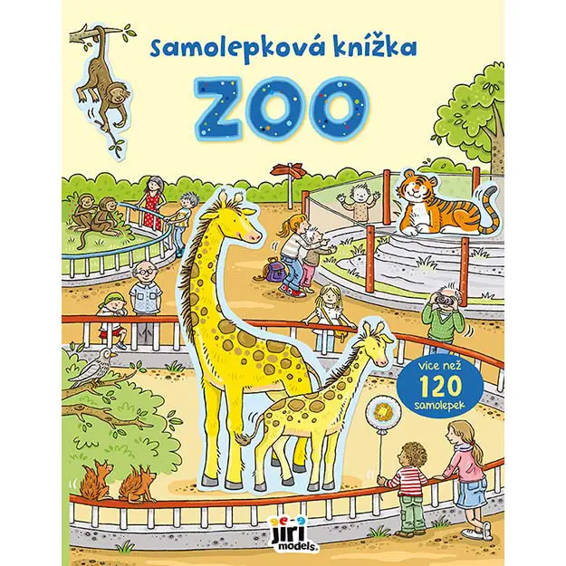 Knížka samolepková zoo