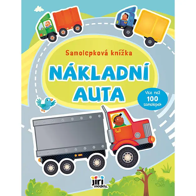 Samolep knížka/ Náklad. auta