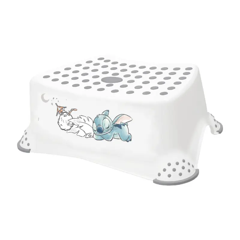 Keeeper Tomek Stitch podest dětský s protiskluzovou funkcí bílý