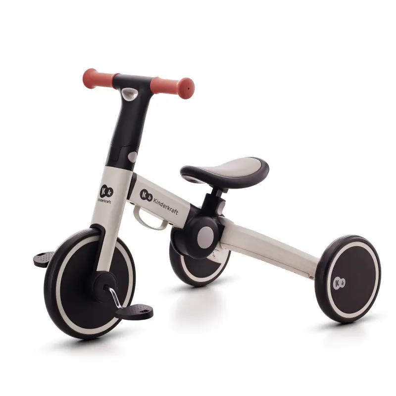 Kinderkraft tříkolka 4TRIKE silver grey