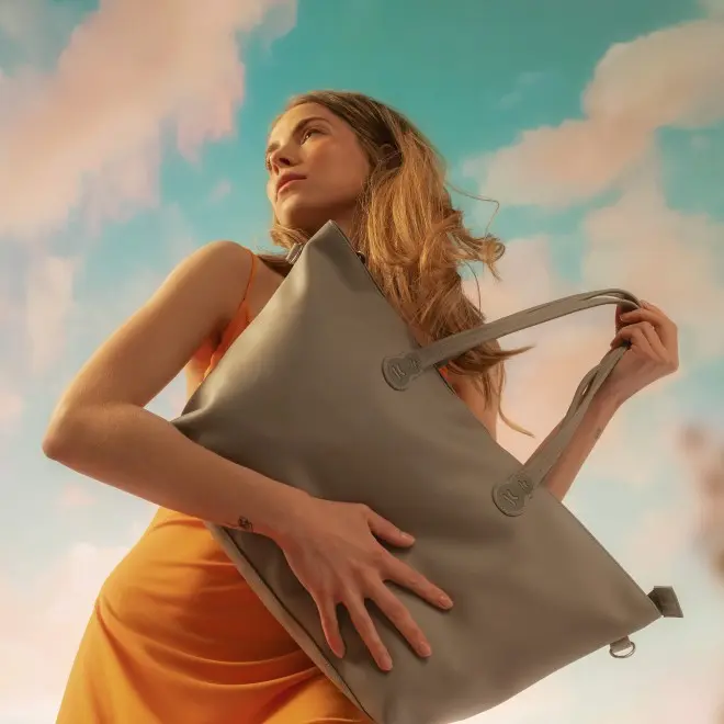 Kinderkraft Taška TREASUREBAG světle šedá