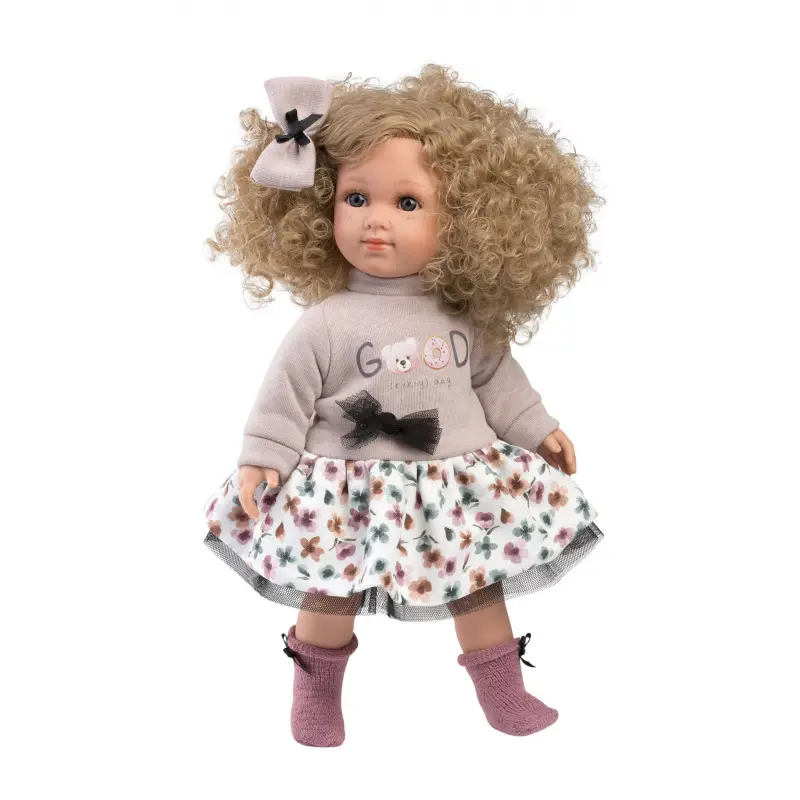 Llorens ELENA - realistická panenka s měkkým látkovým tělem - 35 cm