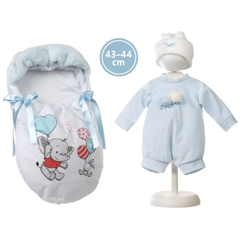 Llorens M844-51 oblečení pro miminko NEW BORN velikost 43-44 cm