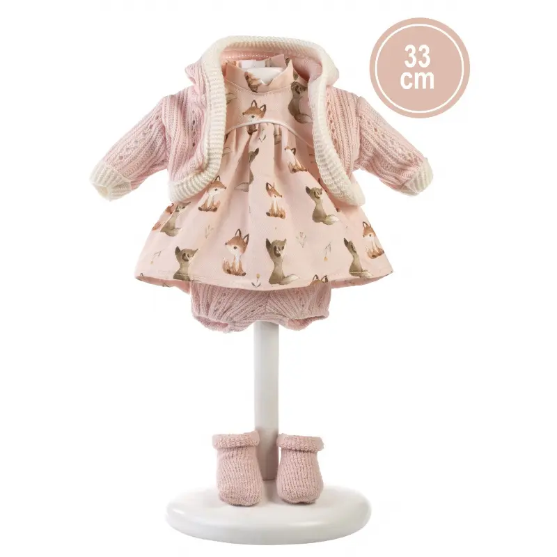 Llorens Obleček pro panenku velikosti 33 cm