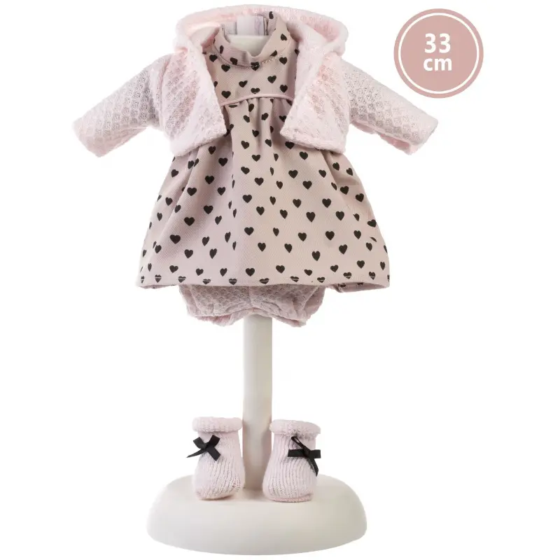 Llorens Obleček pro panenku velikosti 33 cm